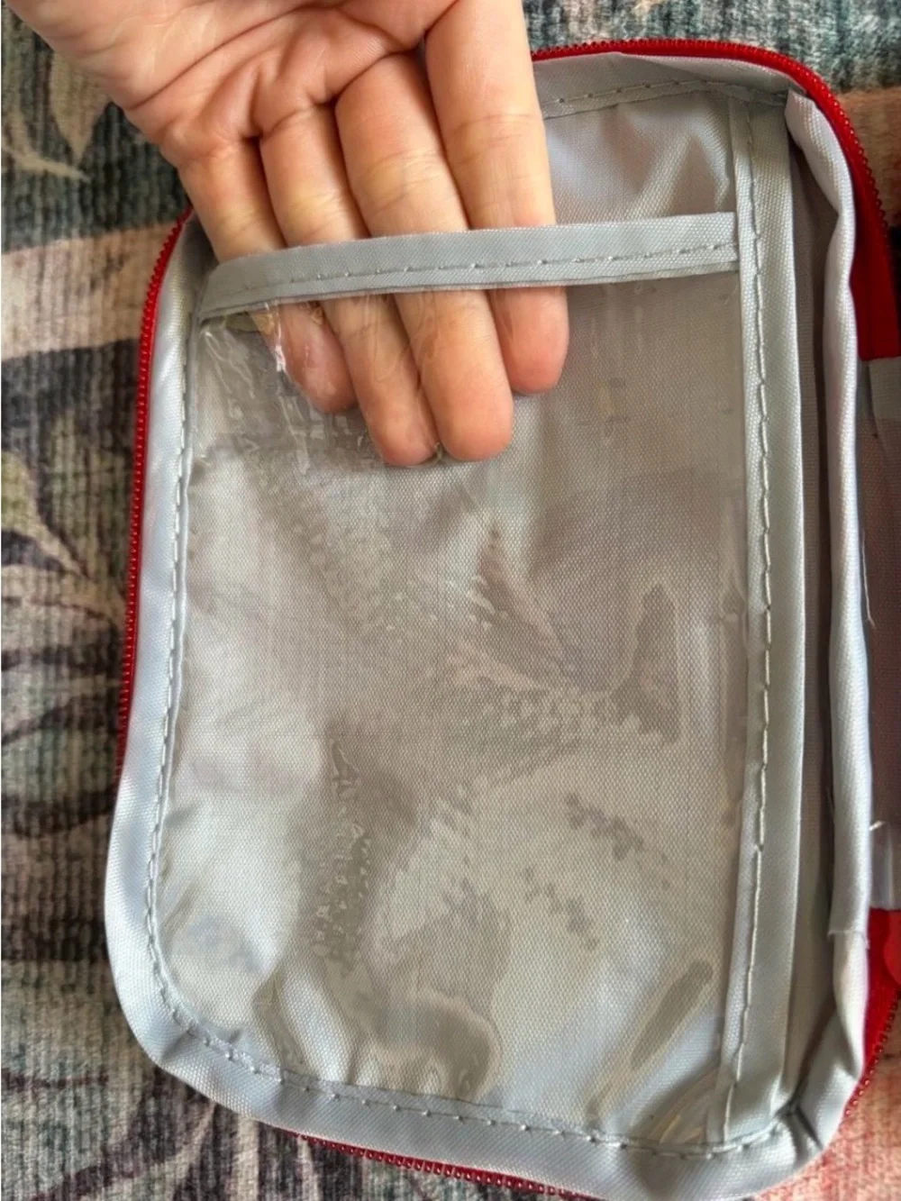 Hello Kitty RARE First Aid Kit Medical Pouch (Empty pouch) Coin pouch